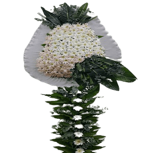 BEYAZ GERBERA ÇELENK